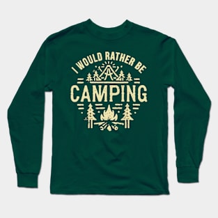 Camping legend since forever Long Sleeve T-Shirt